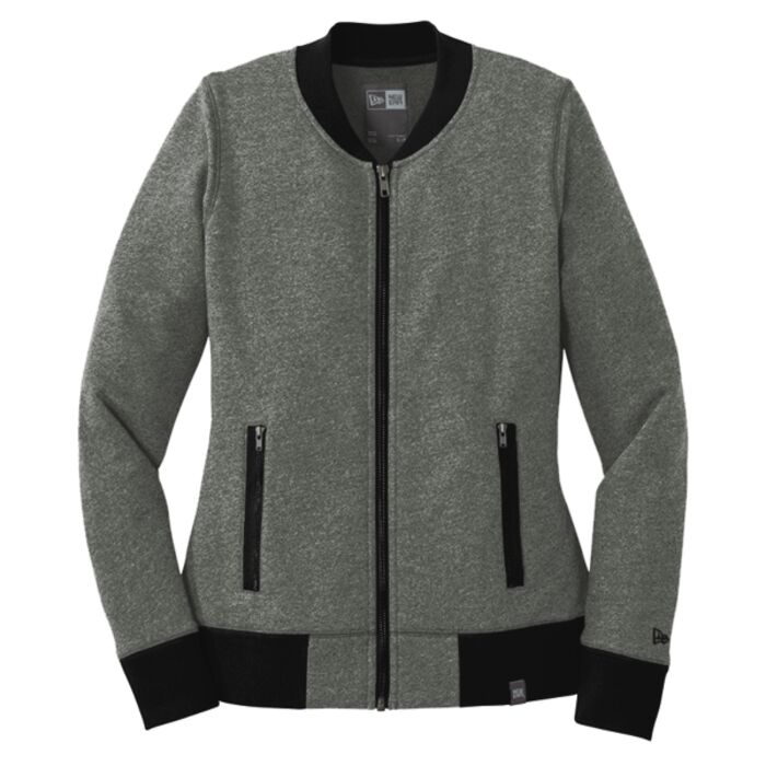 Women's French Terry Baseball Full Zip Thumbnail