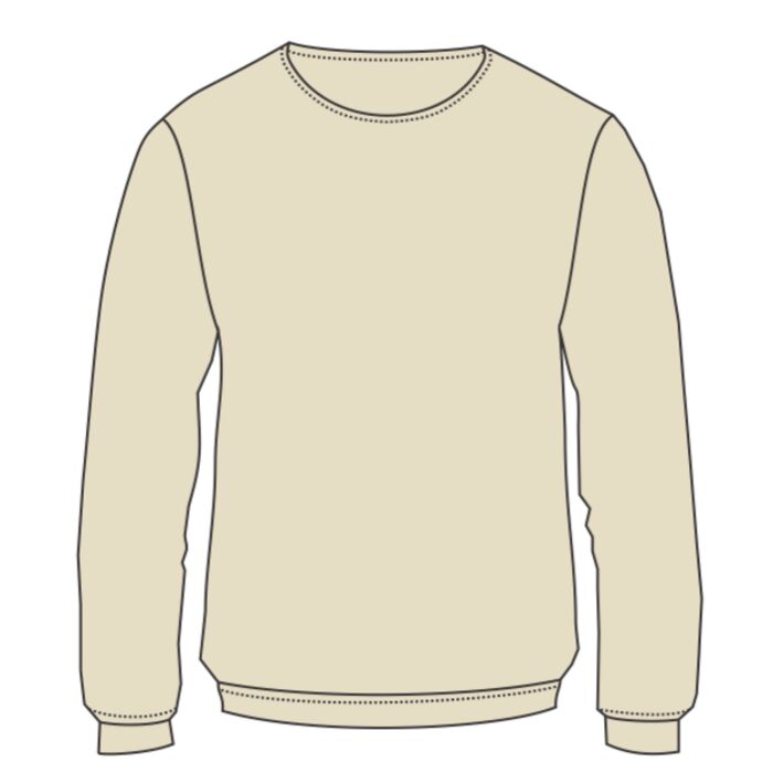 USA-Made Super Heavy Oversized Crewneck Sweatshirt Thumbnail